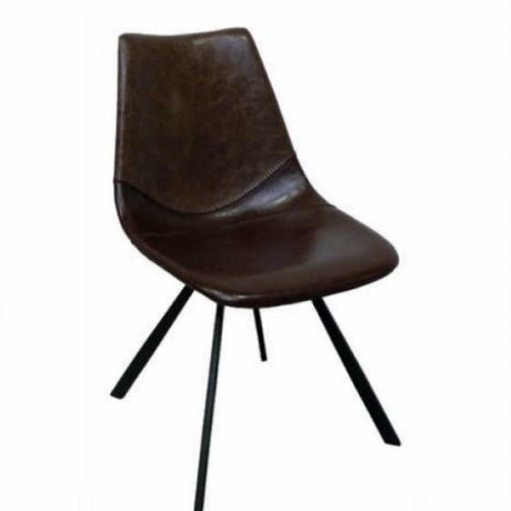 Chaise Scandinave ALICIA Marron Chaise Scandinave ALICIA Marron
