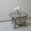Table basse Ø 75 en rotin